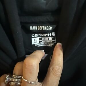 Carhartt Black Rain Defender Sweatshirt